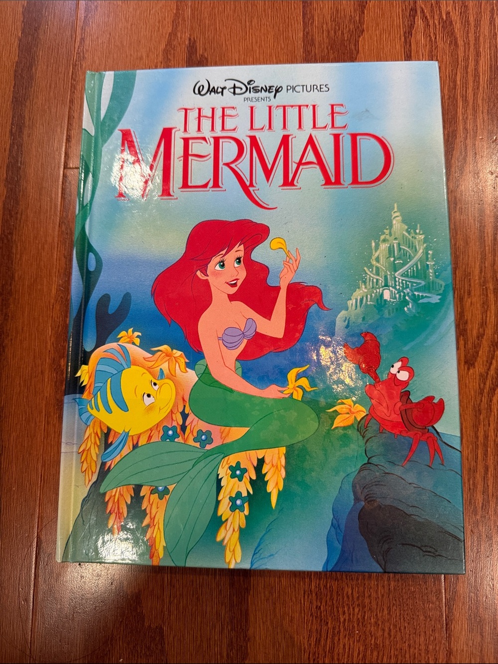 Vintage Disney Aladdin Hardcover Book 1993 Mouse Works Classic Series
